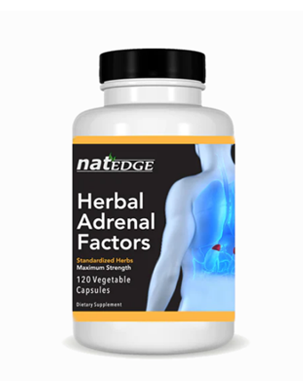 Herbal Adrenal Factors, 120 Vegetable Capsules